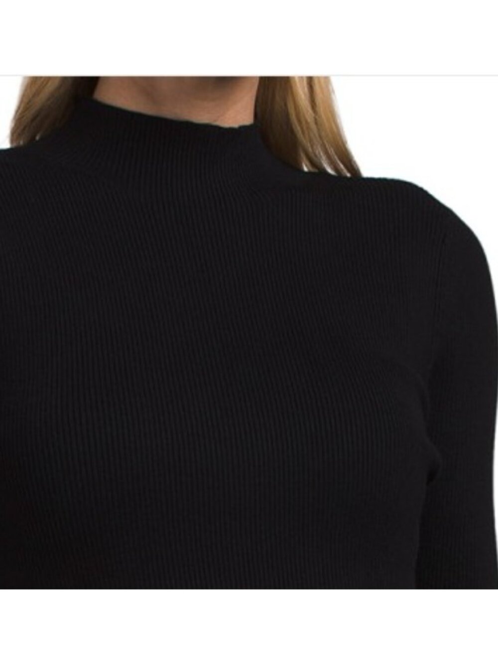 ELLEN TRACY Mix Media Knit Maxi Dress - Picture 3 of 4